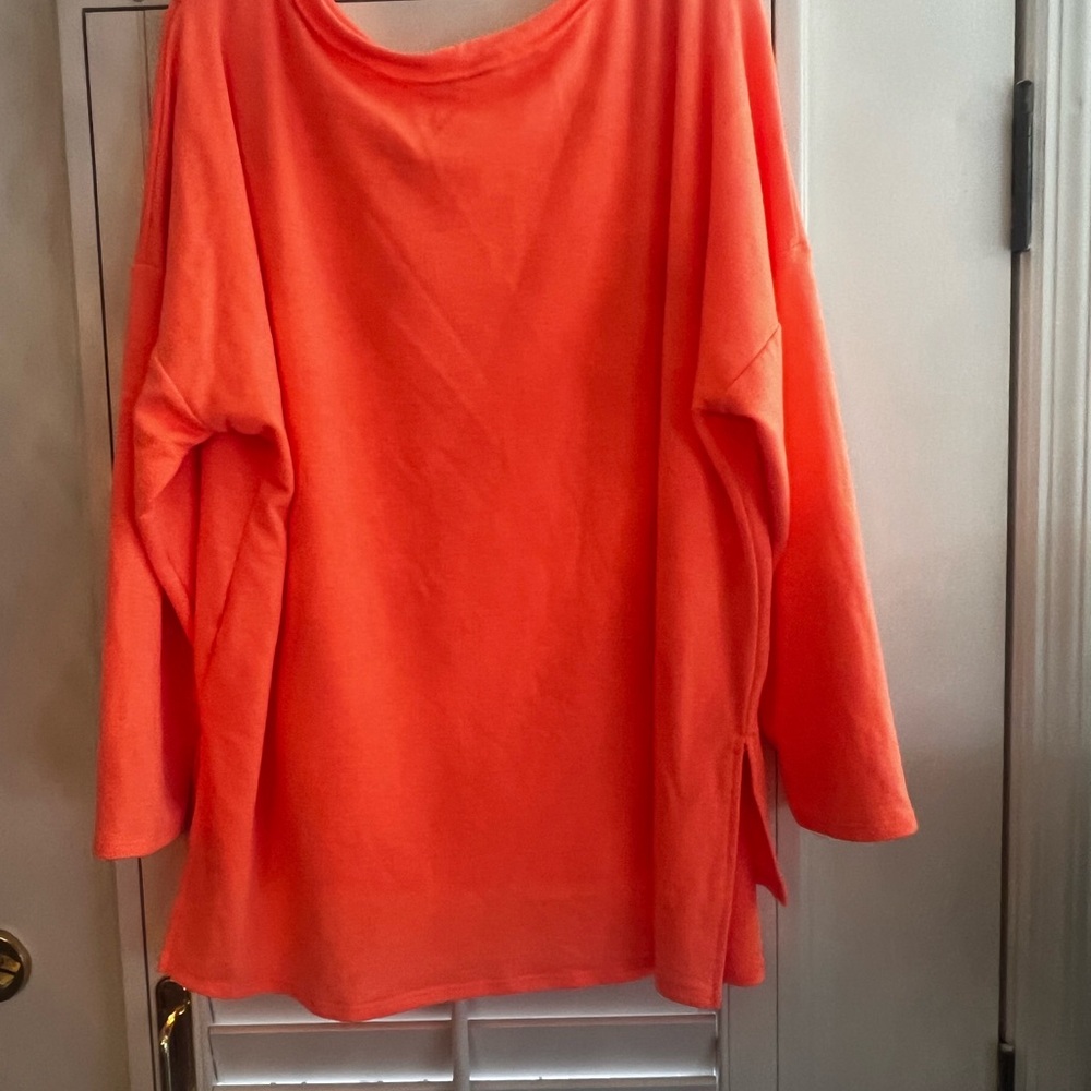 Neon Orange GeeGee Women's top - Picture 5 of 8